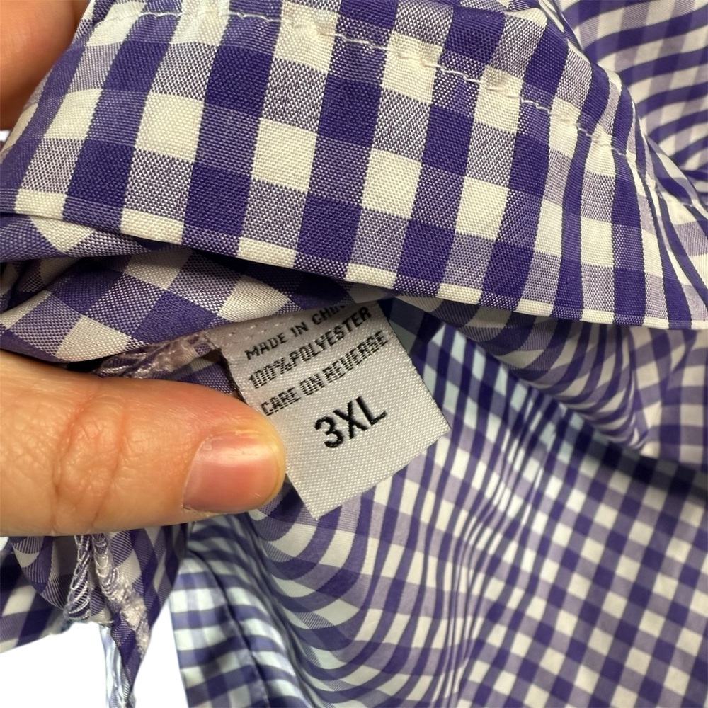 Lot of 2 Men's Short Sleeve, Button Down Shirts Size 3xl - Picture 10 of 15